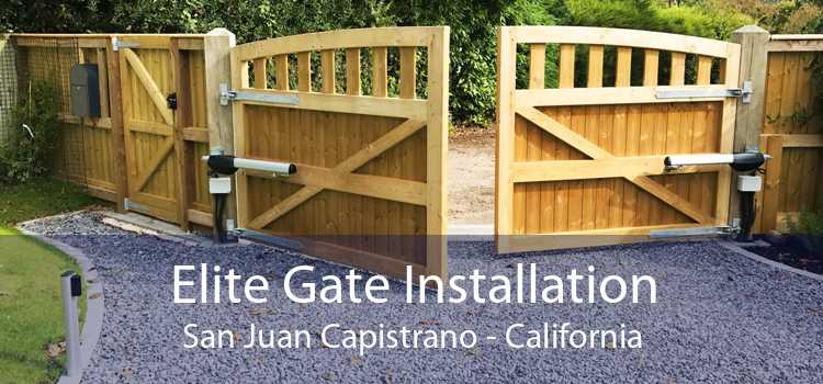 Elite Gate Installation San Juan Capistrano - California