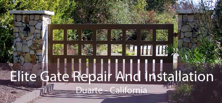 Elite Gate Repair And Installation Duarte - California