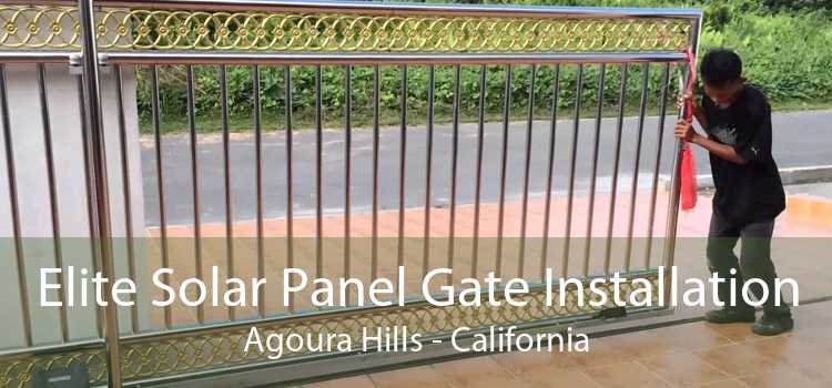 Elite Solar Panel Gate Installation Agoura Hills - California