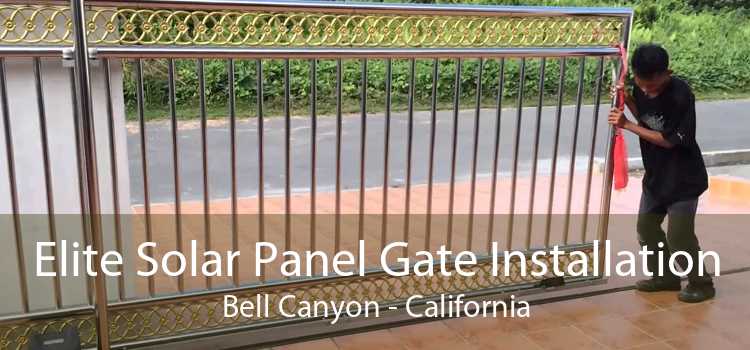 Elite Solar Panel Gate Installation Bell Canyon - California