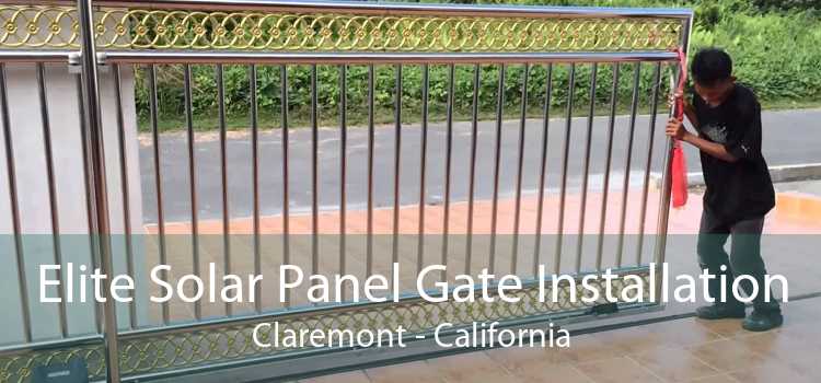 Elite Solar Panel Gate Installation Claremont - California