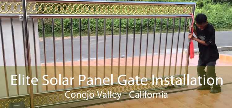 Elite Solar Panel Gate Installation Conejo Valley - California