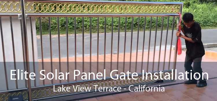 Elite Solar Panel Gate Installation Lake View Terrace - California