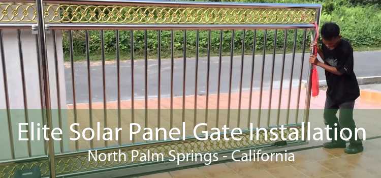 Elite Solar Panel Gate Installation North Palm Springs - California