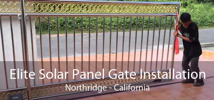 Elite Solar Panel Gate Installation Northridge - California