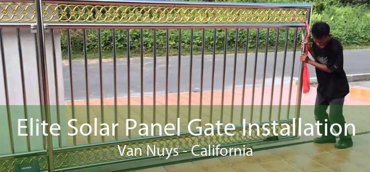 Elite Solar Panel Gate Installation Van Nuys - California