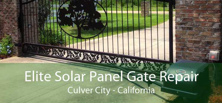 Elite Solar Panel Gate Repair Culver City - California