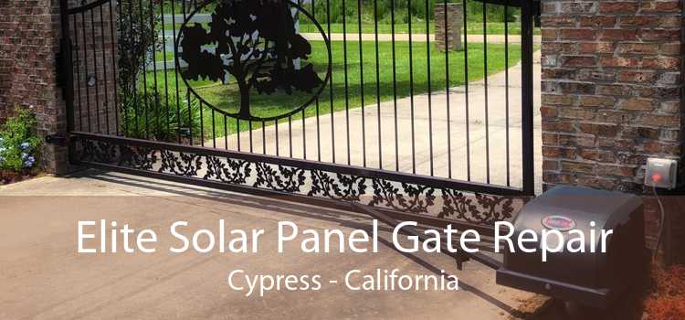 Elite Solar Panel Gate Repair Cypress - California