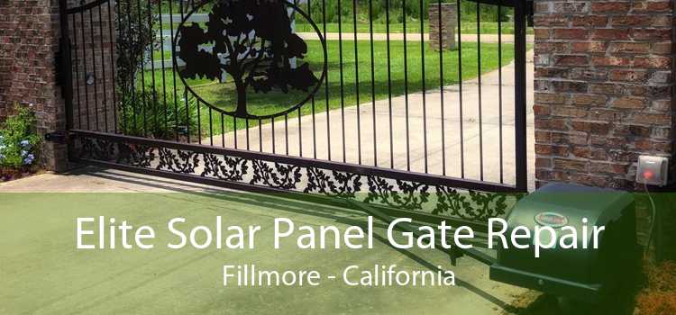 Elite Solar Panel Gate Repair Fillmore - California