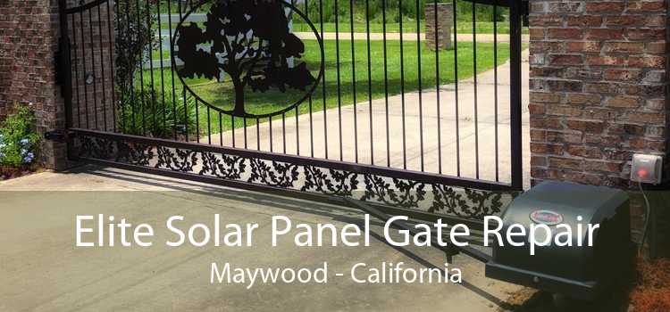 Elite Solar Panel Gate Repair Maywood - California