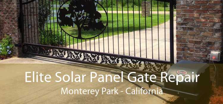 Elite Solar Panel Gate Repair Monterey Park - California