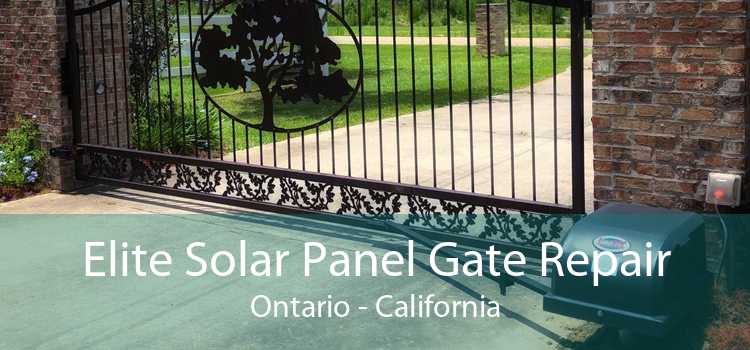 Elite Solar Panel Gate Repair Ontario - California