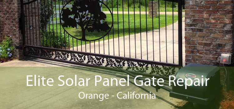 Elite Solar Panel Gate Repair Orange - California