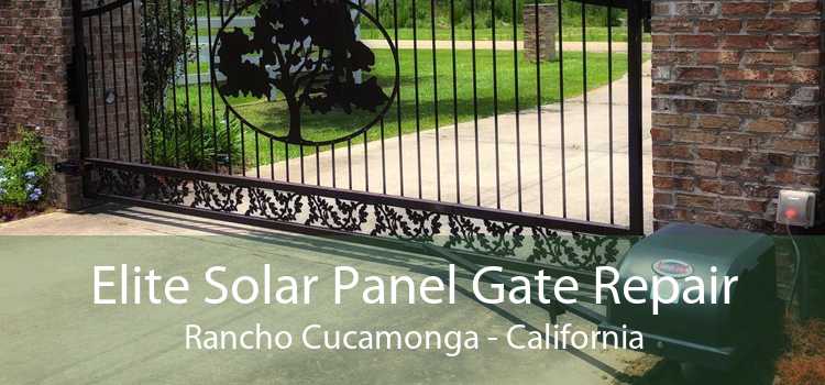 Elite Solar Panel Gate Repair Rancho Cucamonga - California