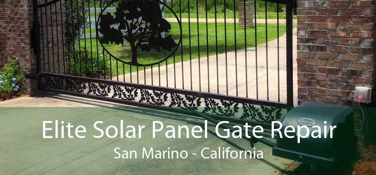 Elite Solar Panel Gate Repair San Marino - California